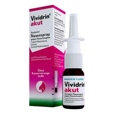 Vividrin akut Azelastin gegen Heuschnupfen bei apo-discounter.de bestellen