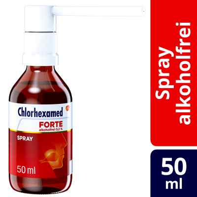 Chlorhexamed FORTE alkoholfrei 0,2%, Anwendung als Spray bei apo-discounter.de bestellen