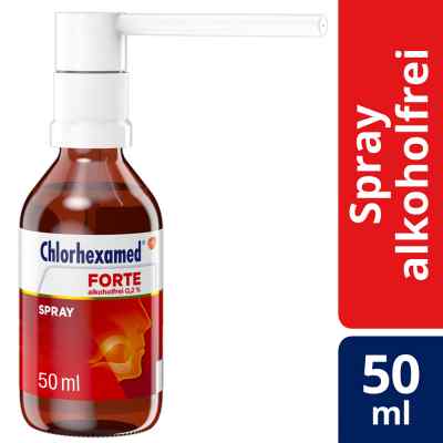 Chlorhexamed FORTE alkoholfrei 0,2%, Anwendung als Spray bei apo-discounter.de bestellen