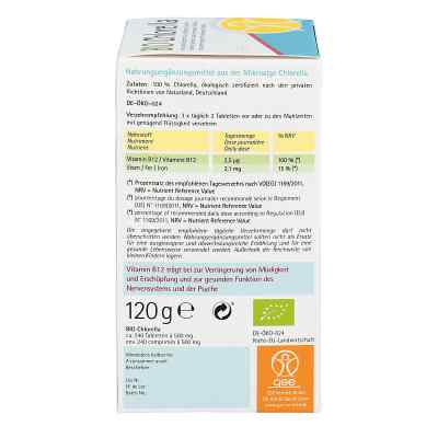 Chlorella 500 mg Bio Naturland Tabletten bei apo-discounter.de bestellen