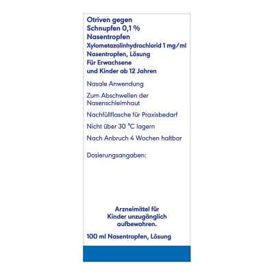 Otriven gegen Schnupfen 0,1 % Nasentropfen bei apo-discounter.de bestellen