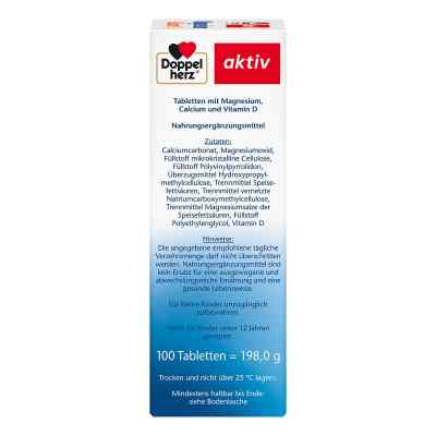 Doppelherz Magnesium + Calcium + D3 Tabletten Doppelherz Magnesium + Calcium + D3 Tabletten