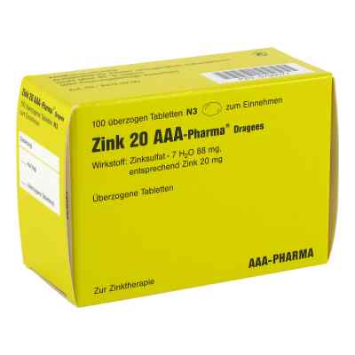 Zink 20 AAA-Pharma bei apo-discounter.de bestellen