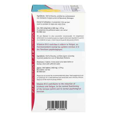 Chlorella 500 mg Bio Naturland Tabletten bei apo-discounter.de bestellen