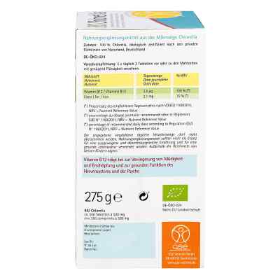 Chlorella 500 mg Bio Naturland Tabletten bei apo-discounter.de bestellen