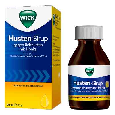 WICK Husten-Sirup gegen Reizhusten mit Honig bei apo-discounter.de bestellen