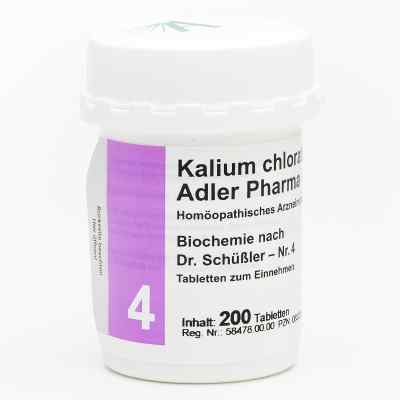Biochemie Adler 4 Kalium chlor.D6 Adl.ph. Tabletten bei apo-discounter.de bestellen