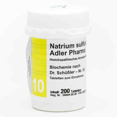 Biochemie Adler 10 Natrium sulf.D6 Adl.ph. Tabletten bei apo-discounter.de bestellen