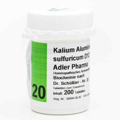 Biochemie Adler 20 Kalium alum.sulf.D12 Tabletten bei apo-discounter.de bestellen