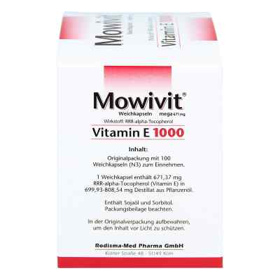 Mowivit Vitamin E 1000 Kapseln bei apo-discounter.de bestellen