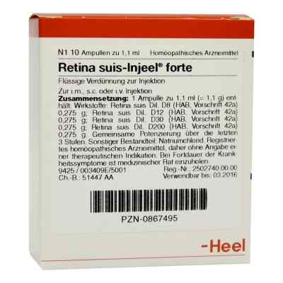 Retina Suis Injeel forte Ampullen bei apo-discounter.de bestellen