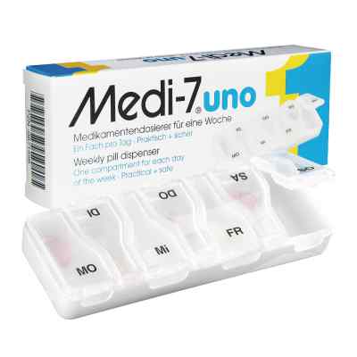 Medi 7 Uno Medikamenten Dosierer für 7 Tage bei apo-discounter.de bestellen