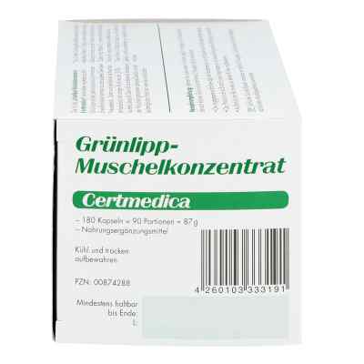 Grünlipp Muschel Konzentrat Kapseln bei apo-discounter.de bestellen