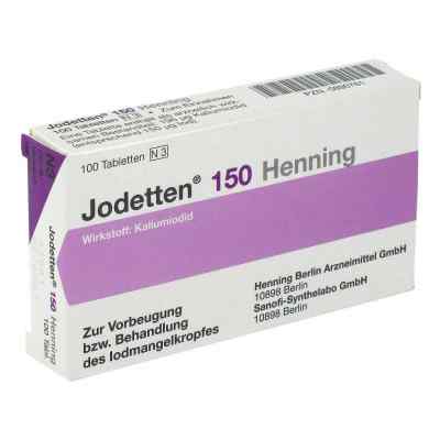 Jodetten 150 Henning 150 Mikrogramm bei apo-discounter.de bestellen
