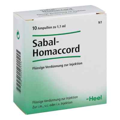 Sabal Homaccord Ampullen bei apo-discounter.de bestellen