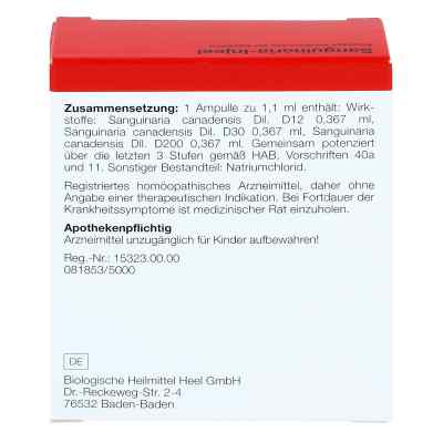 Sanguinaria Injeel Ampullen bei apo-discounter.de bestellen