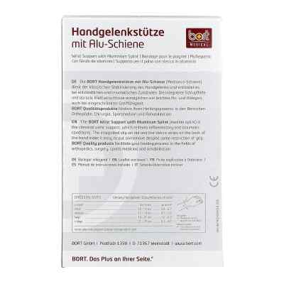 Bort Handgelenkstütze mit Alusch.rec.medium blau bei apo-discounter.de bestellen