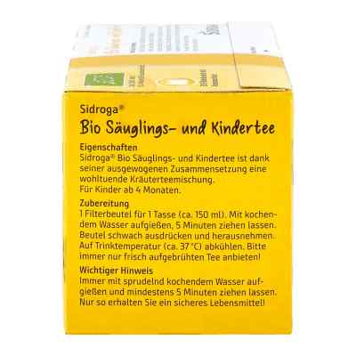 Sidroga Bio Säuglings- und Kindertee Filterbeutel bei apo-discounter.de bestellen