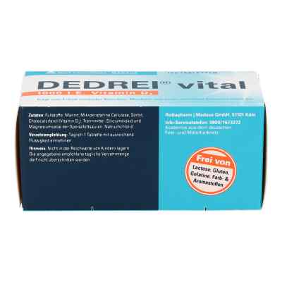Dedrei vital Tabletten bei apo-discounter.de bestellen