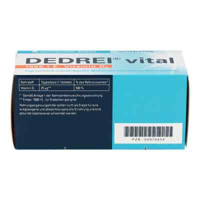 Dedrei vital Tabletten bei apo-discounter.de bestellen