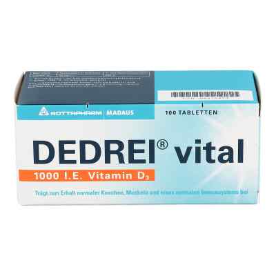 Dedrei vital Tabletten bei apo-discounter.de bestellen