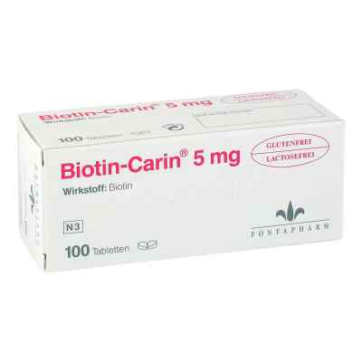 Biotin Carin 5 mg lactose glutenfrei Tabletten bei apo-discounter.de bestellen