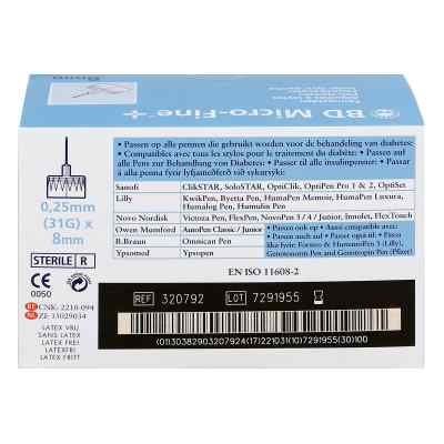 Bd Micro-fine Kanüle 0,25x8 mm bei apo-discounter.de bestellen