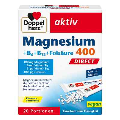 Doppelherz Magnesium + B Vitamine Direkt Pellets bei apo-discounter.de bestellen