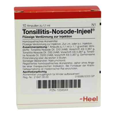 Tonsillitis Nosode Injeel Ampullen bei apo-discounter.de bestellen