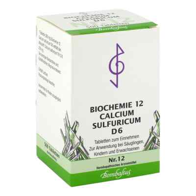 Biochemie 12 Calcium sulfuricum D6 Tabletten bei apo-discounter.de bestellen