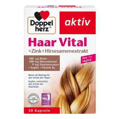 Doppelherz Haar Vital+zink+hirseextrakt Kapseln bei apo-discounter.de bestellen