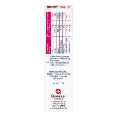 Doppelherz Haar Vital+zink+hirseextrakt Kapseln bei apo-discounter.de bestellen