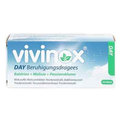 Vivinox Day Beruhigungsdragees Baldrian+Melisse+Passionsbl. bei apo-discounter.de bestellen