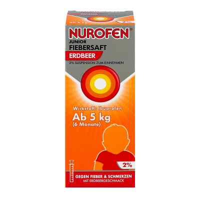 Nurofen Junior Fiebersaft Erdbeer 2% bei apo-discounter.de bestellen