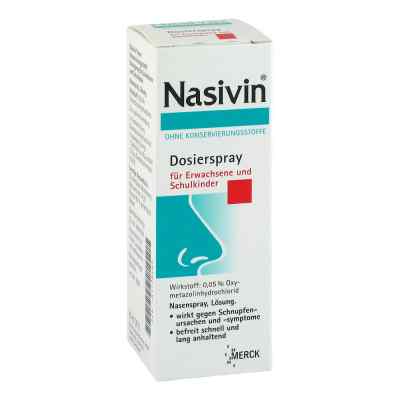 Nasivin o.K. Dosierspray f.Erwachsene und Schulkinder 0,05% bei apo-discounter.de bestellen