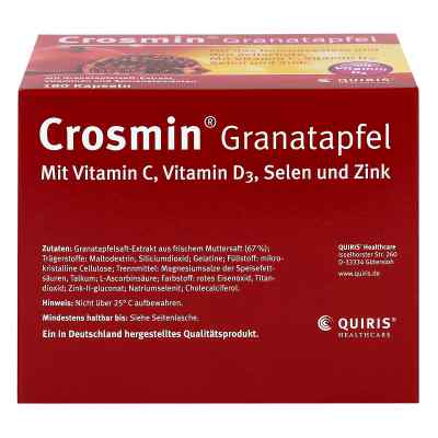 Crosmin Granatapfel Kapseln bei apo-discounter.de bestellen
