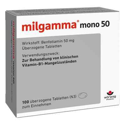 Milgamma mono 50 überzogene Tabletten bei apo-discounter.de bestellen