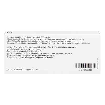 Hepar Stannum Ii Ampullen bei apo-discounter.de bestellen