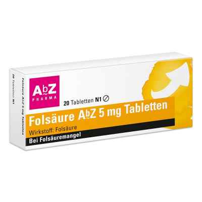 Folsäure Abz 5 mg Tabletten bei apo-discounter.de bestellen