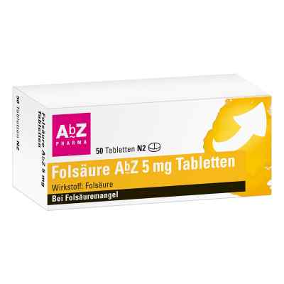 Folsäure Abz 5 mg Tabletten bei apo-discounter.de bestellen