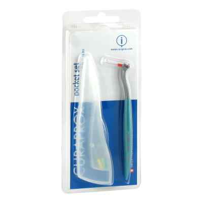 Curaprox Cps 457 Pocket Set Halter + 4 Bürstchen bei apo-discounter.de bestellen