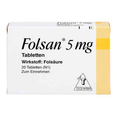Folsan 5 mg Tabletten bei apo-discounter.de bestellen