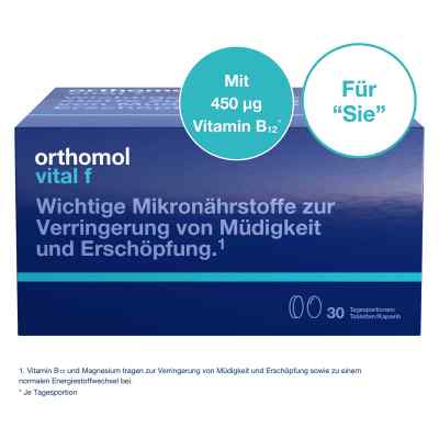 Orthomol Vital F 30 Tabletten /kaps.kombipackung bei apo-discounter.de bestellen