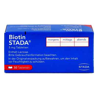 Biotin Stada 5 mg Tabletten bei apo-discounter.de bestellen