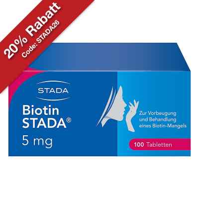 Biotin STADA 5mg Tabletten bei Biotinmangel