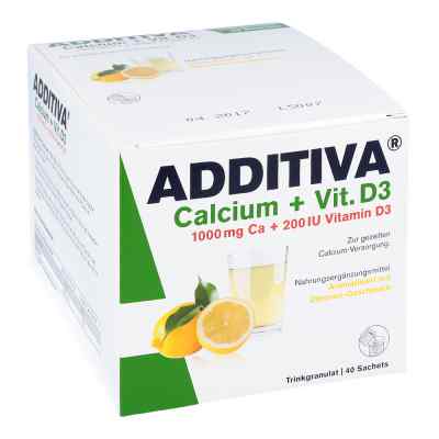 Additiva Calcium 1000 mg + Vitamine d 3 Pulver bei apo-discounter.de bestellen