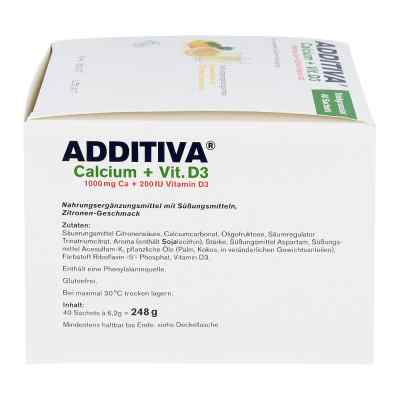 Additiva Calcium 1000 mg + Vitamine d 3 Pulver bei apo-discounter.de bestellen