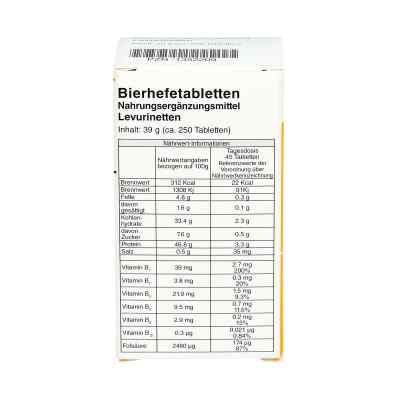 Bierhefe Tabletten Levurinetten bei apo-discounter.de bestellen