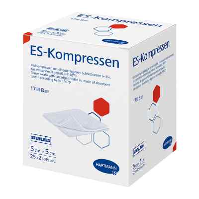 Es-kompressen steril 5x5 cm 8fach bei apo-discounter.de bestellen