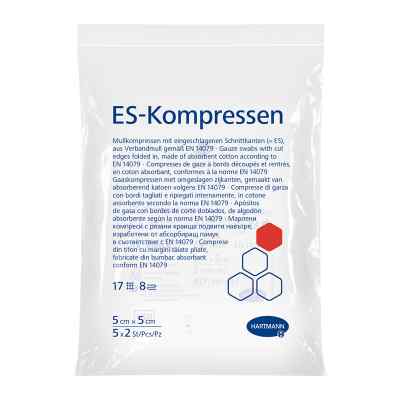 Es-kompressen steril 5x5 cm 8fach bei apo-discounter.de bestellen